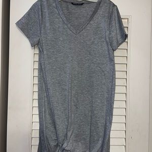 Shein gray t shirt dress